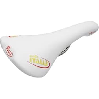 パーツ Selle Italia FLITE 1990 NJS embroidery SELLE ITALIA* flite 1990 NJS saddle (embroidery white